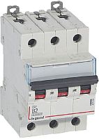 Выключатель автоматический Legrand DX3-E 6000 3п 2А B 10кА картинка